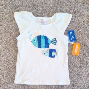 Gymboree 3d Fish Design 5t